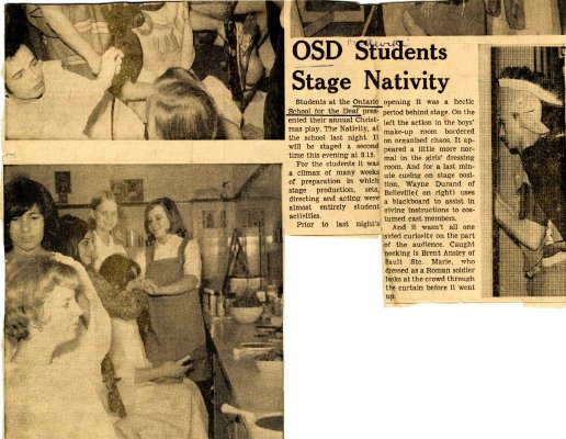 OSD students stage nativity