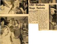 OSD students stage nativity