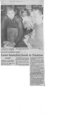 Lunn Launches Book in Trenton