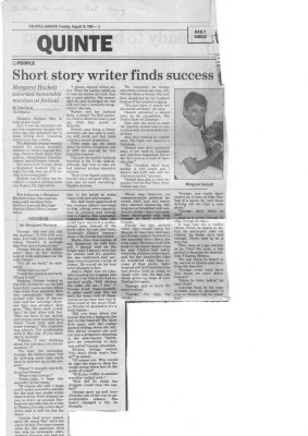 Short Story Writer Finds Success