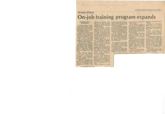 On-job training program expands