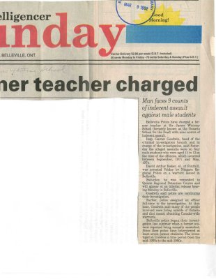 Former teacher charged