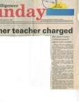 Former teacher charged