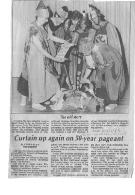 Curtain up again on 50-year pageant