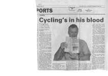 Cycling's in his Blood