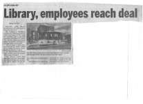 Library, employees reach deal