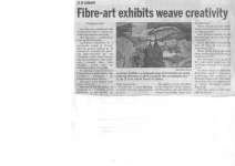 Fibre-art exhibits weave creativity