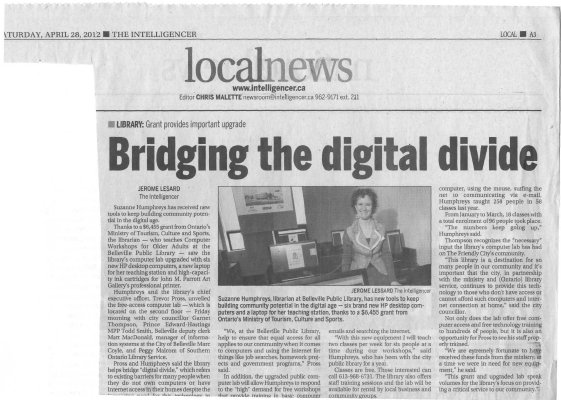 Bridging the digital divide