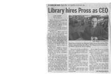 Library hires Pross as CEO