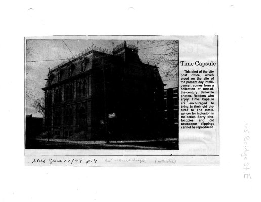 Time capsule: 45 Bridge St. E.