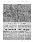 City Landmark Fire Damaged