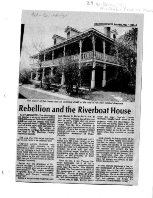 Rebellion and Riverboat House