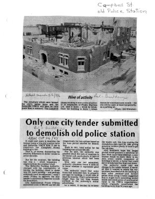 Only one city tender submitted to demolish old police station