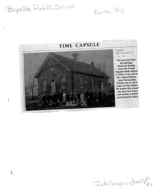 Time capsule: Bayside Public School