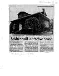 Soldier built attractive house: the Chisholm-Zwick House