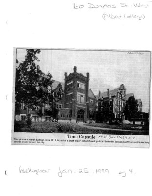 Time Capsule: Albert College