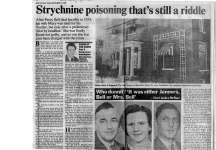 Strychnine Poisoning That's Still a Riddle