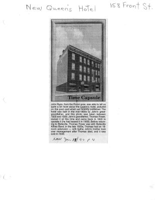 Time Capsule: New Queen's Hotel