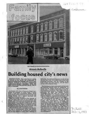 Building housed city's news