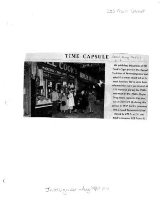 Time capsule: 223 Front Street