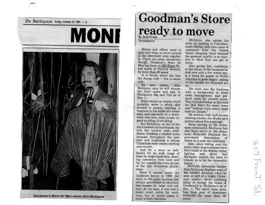 Goodman's store ready to move