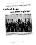 Landmark house now home to planner