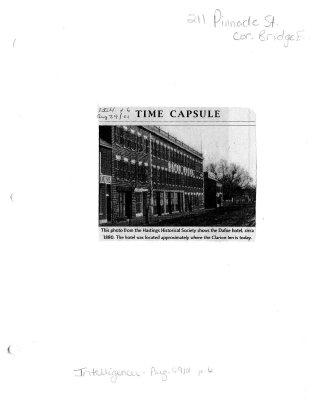 Time capsule: 211 Pinnacle Street