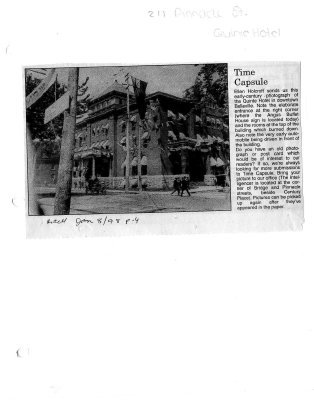 Time capsule: Quinte Hotel