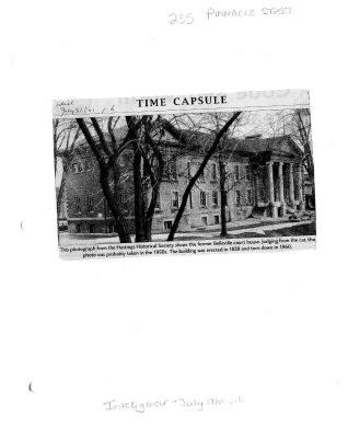 Time capsule: Belleville Court House