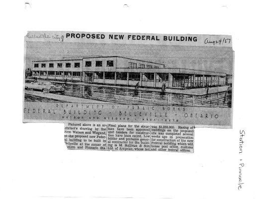 Proposed new Federal Building