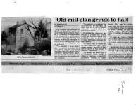 Old Mill plan grinds to halt