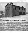 Mill building targeted for salvation