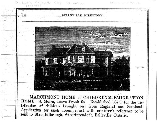 Marchmont Home - from Belleville Directory