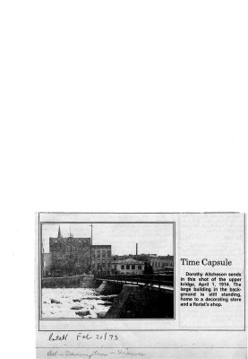 Time capsule: Upper Bridge 1914