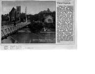 Time Capsule: Belleville footbridge and Christ Church