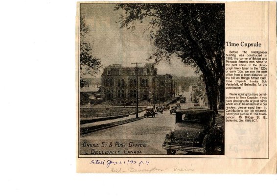 Time Capsule: Bridge Street - view of post office