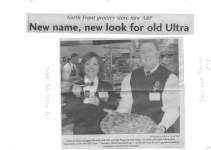 North Front grocerty store now A & P: New name, new look for old Ultra