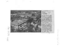 Time capsule: aerial view including American Optical Co. Plant