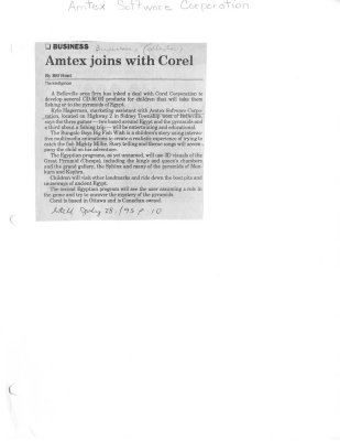 Amtex joins with Corel