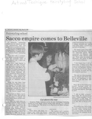 Hairstyling school: Sacco empire comes to Belleville