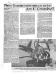 New businesswoman asks: Art U Creative?