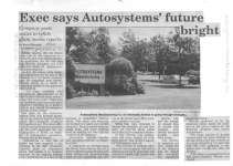 Exec says Autosystems' future bright
