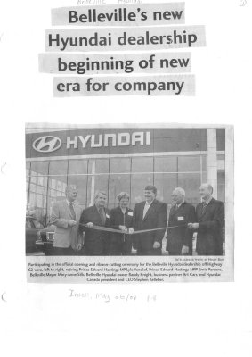 Belleville's new Hyundai dealership beginning of new era for company