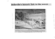 Belleville's historic link to the waves: Belleville Marine Yards Ltd.