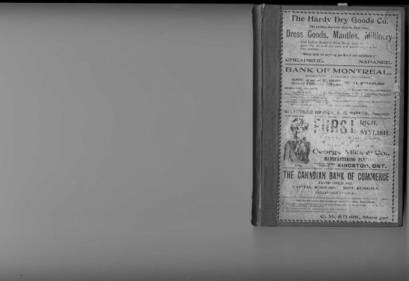 Union Publishing Co.'s Farmer's and Business Directory for the Counties of Frontenac, Hastings, Lennox, Addington, Prince Edward for 1902 vol. XII