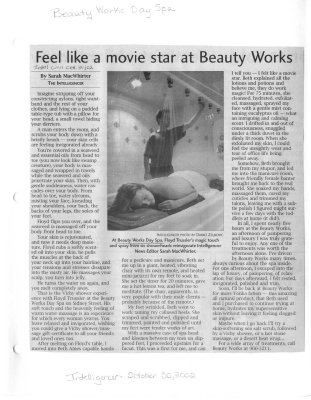 Feel like a movie star at Beauty Works