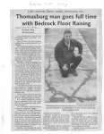 Thomasburg man goes full time with Bedrock Floor Raising