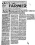 Seed firm feels victimized: Pesticides violations result in $600 fine: Belleville company not guilty on three counts: Bishop Seeds Ltd.