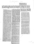 Remember when: Callaghan's kept city's ice boxes full