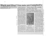 Remember when: Campbell's Auto Shop:  Black and Blue? You auto see Campbell's.